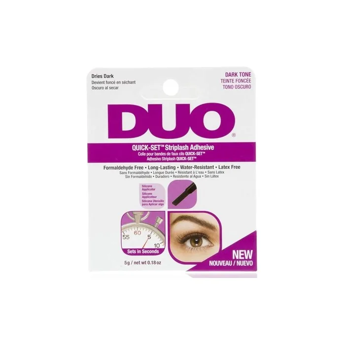 Duo Quick Set Striplash Adhesive Dark 5g