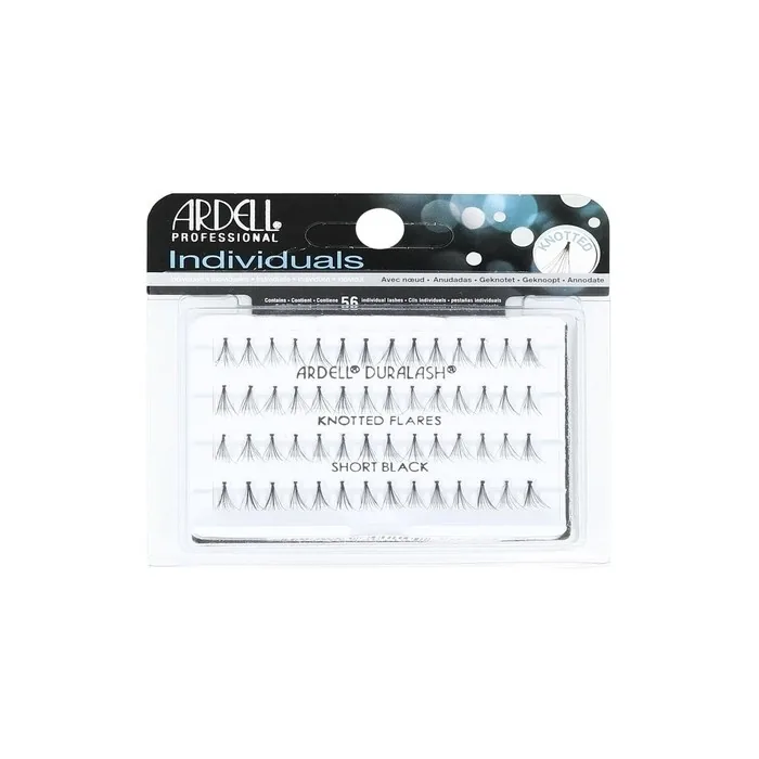 Ardell DuraLash Short Black Knotted Flares Individual Eyelashes