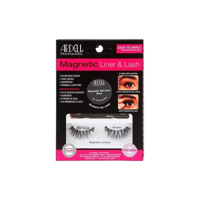 Magnetic Liner and Lash Wispies with 2 Lashes