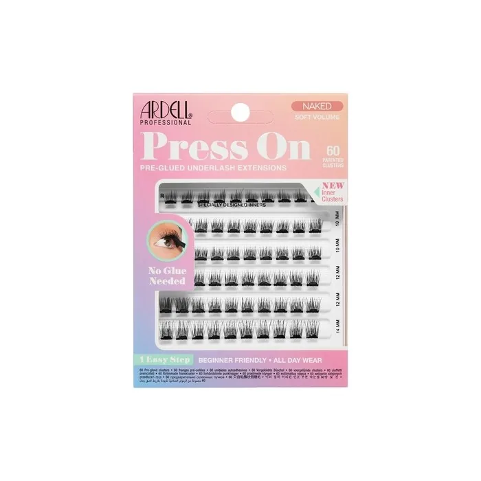 Ardell Press On Preglued Underlash Eyelash Extensions Naked Soft Volume