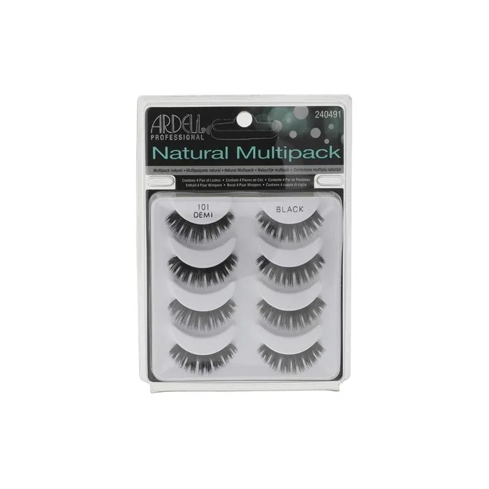 ARDELL Natural 101 Black False Eyelashes 4 Pack 25g