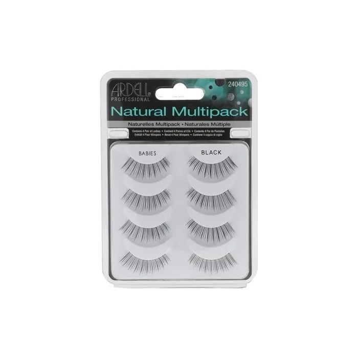 ARDELL Natural Babies Black 4 Pack 25g