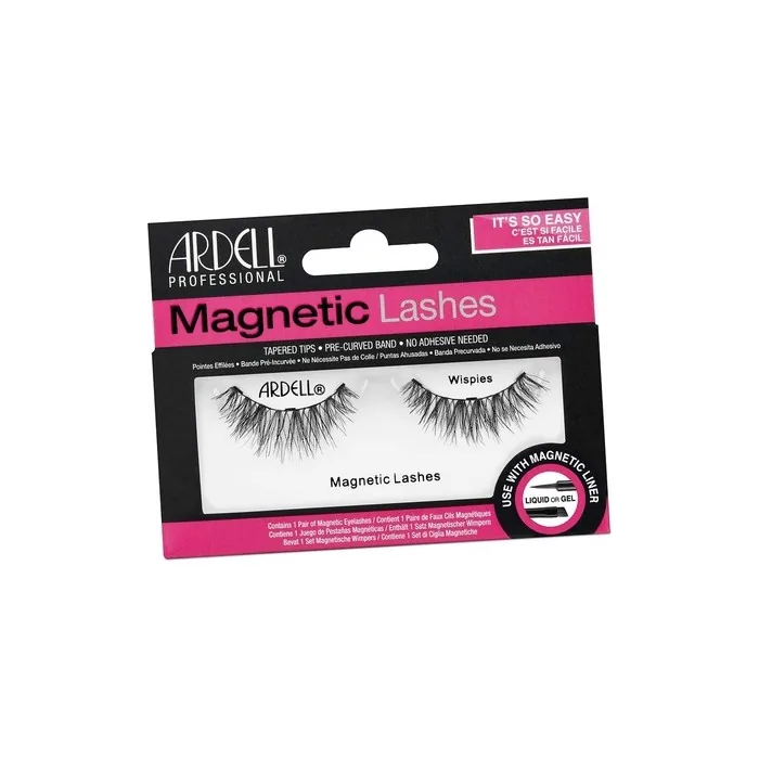 Ardell Single Magnetic Lashes Style Wispies - Ideal for Use with Magnetic Lash Liner