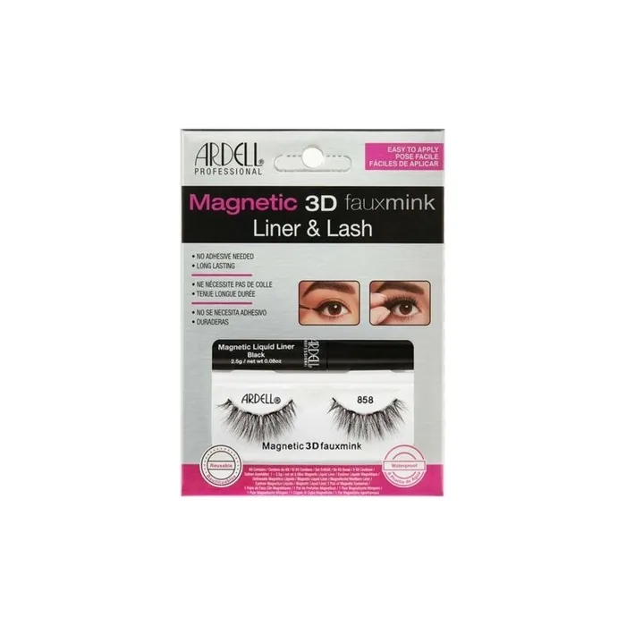 Ardell Reusable Waterproof Magnetic Liner and Lash Kit - Kunstnerz 858 (64978INT)