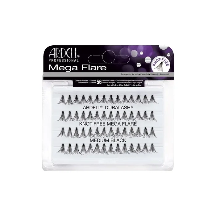 ARDELL Mega Individuals Knot-Free Medium Black 25g