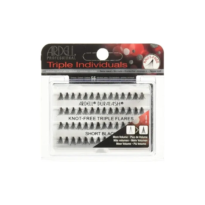 ARDELL Triple Individuals Knot-Free Short Black 25g