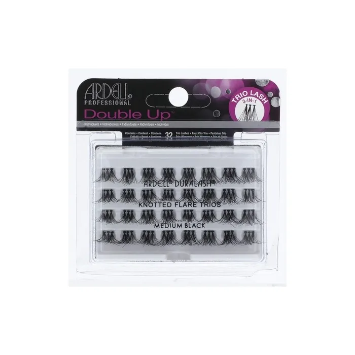 ARDELL Double Trio Individuals Eye Lashes Medium Black