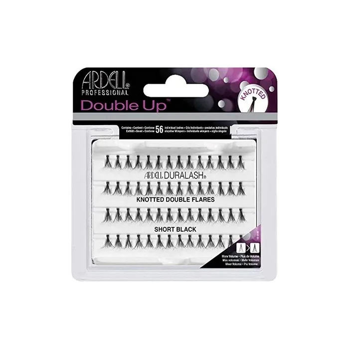 ARDELL Double Up Knotted Short Black Individual Eyelashes 25g