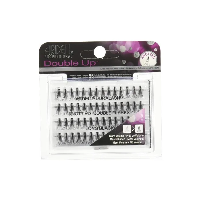 ARDELL Double Up Individuals Knotted Long Black False Eyelashes 25g