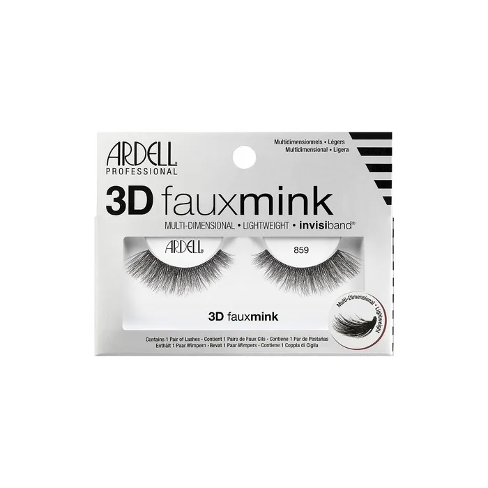 ARDELL Professional 3D Faux Mink 859 Synthetic Vegan Eyelashes