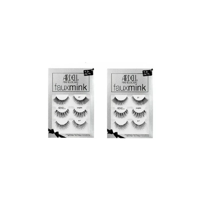 Ardell Faux Mink Style 811 And Wispies 817 Total 6 Pieces In A Box Pack Of 2
