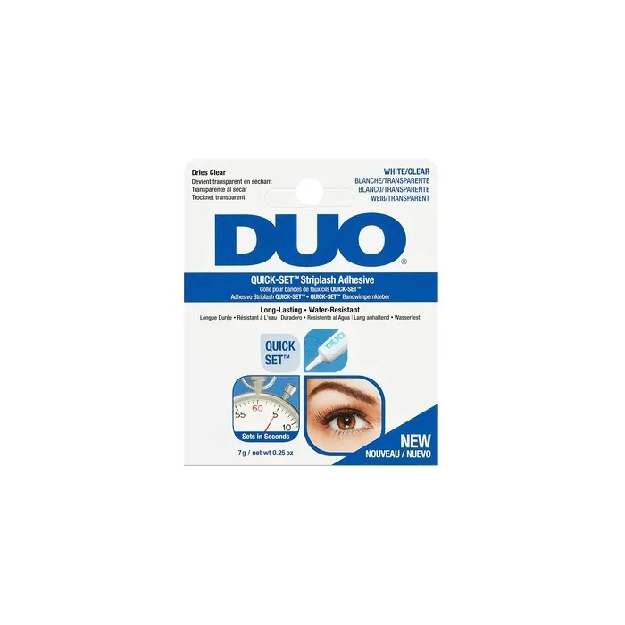 ARDELL DUO Clear Lash Adhesive 7g - Original Fake Lash Glue for Perfect Hold and Waterproof Eyelash Extension