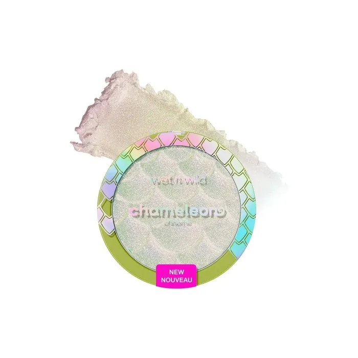 Wet N Wild Chameleon Chrome Powder Highlighter Light-Reflecting Iridescent