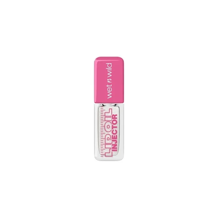 Wet n Wild Plumping Lip Oil Injector Glossy Finish Shimmer Me Baby 7ml - Pack of 2