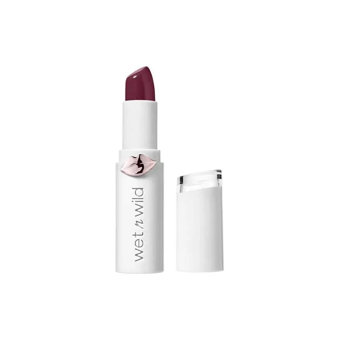 wet n wild Megalast Lipstick Moisturizing Lipstick with Micro-Bead Formula Natural Seaweed Coenzyme Q-10 Vitamin A & E Sangria Time Shine Finish