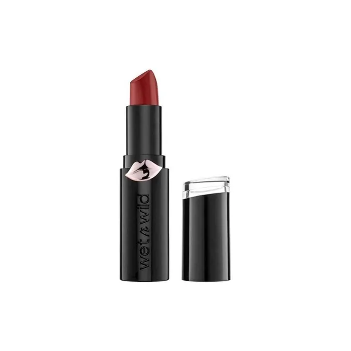 Wet n Wild Megalast Lipstick Long-Lasting Moisturizing Matte Lipstick with Microsphere Technology Natural Extracts Coenzyme Q10 Vitamin A & E Sasspot Red
