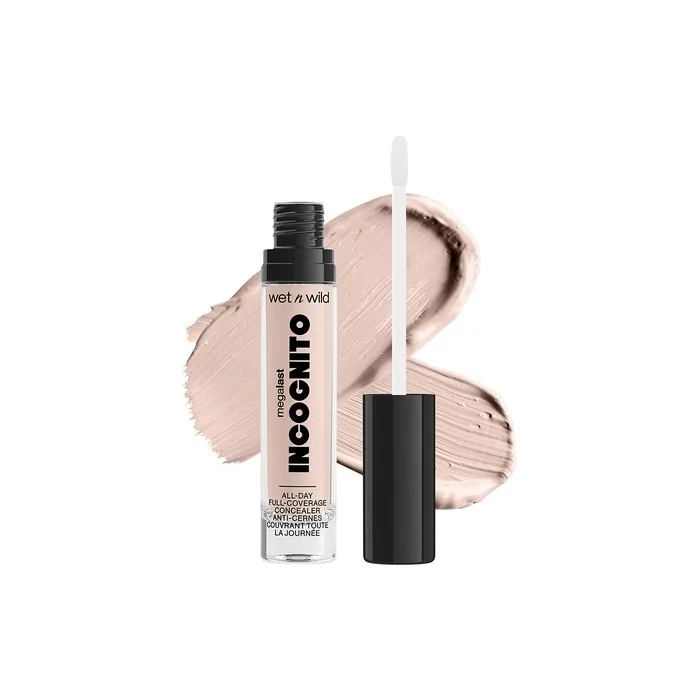 wet n wild Megalast Incognito Full-Coverage Concealer with Shea Butter Light Beige