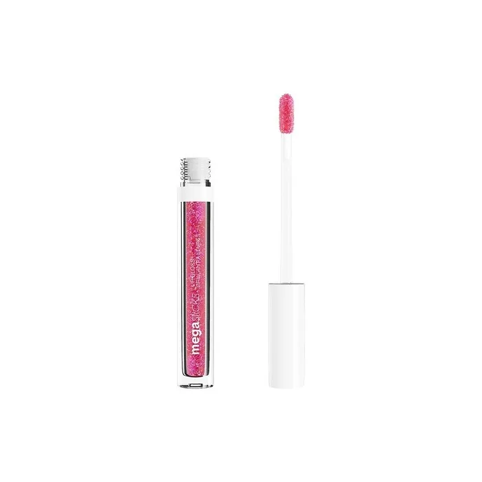 Wet n Wild Mega Slicks Lip Gloss Extra-Shiny with Hyaluronic Acid and Vegan Collagen Crushed Grapes