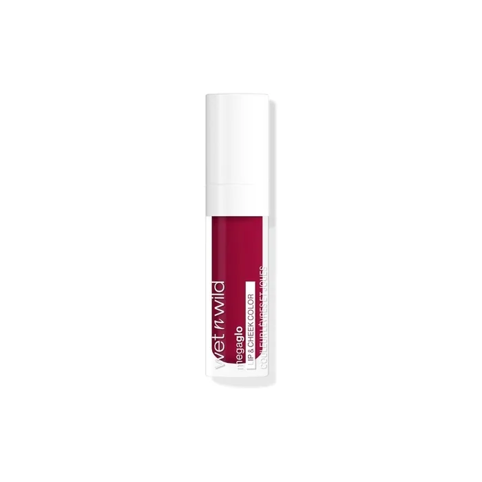 Wet n Wild Mega Glo Lip & Cheek Color Lip and Cheek Tint with Soft Matte Finish Lightweight and Buildable Formula for a Natural-Looking Flush Berry Truth