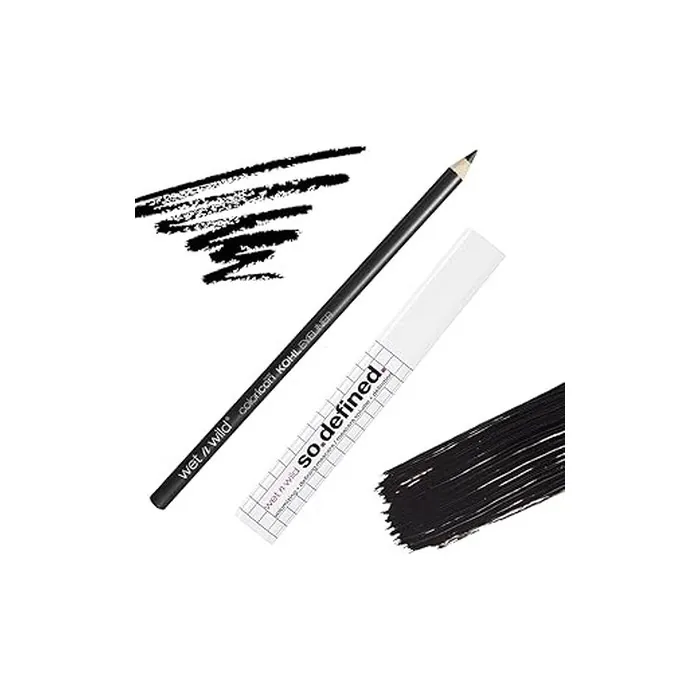 Wet 'N' Wild So Defined Volumizing + Defining Mascara With Bonus Color Icon Kohl Eyeliner Pencil