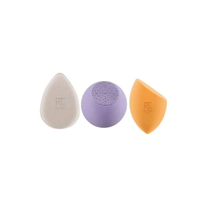 Real Techniques Sponge+ Beauty Makeup Blenders for Facial Cleansing and Toner