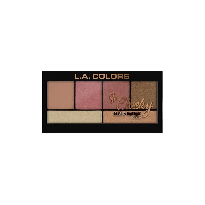 L.A. Colors So Cheeky Blush Peaches and Cream 1 Ounce
