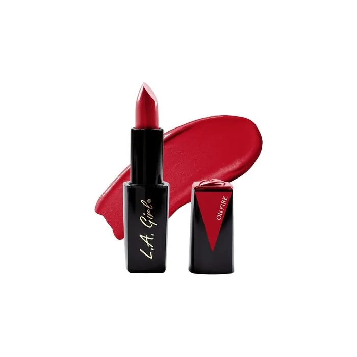 La Girl Lip Attraction Lipstick On Fire 011 Oz Glc586