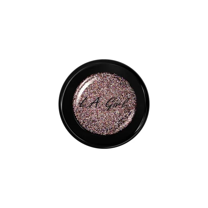 L.A. Girl Glitterholic Glitter Eyeshadow Ooh La La Rose Gold Light Pink
