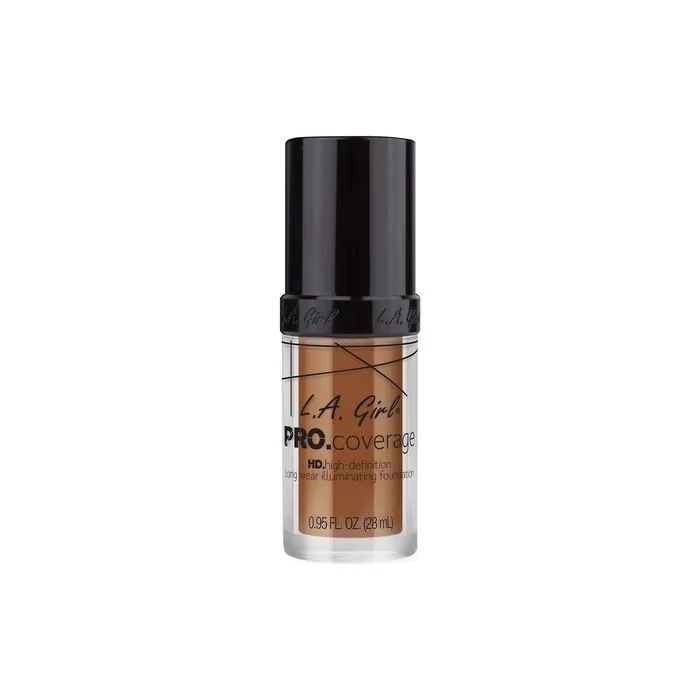 L.A. Girl Pro Coverage Liquid Foundation 0.95 Fluid Ounce 653 Toast