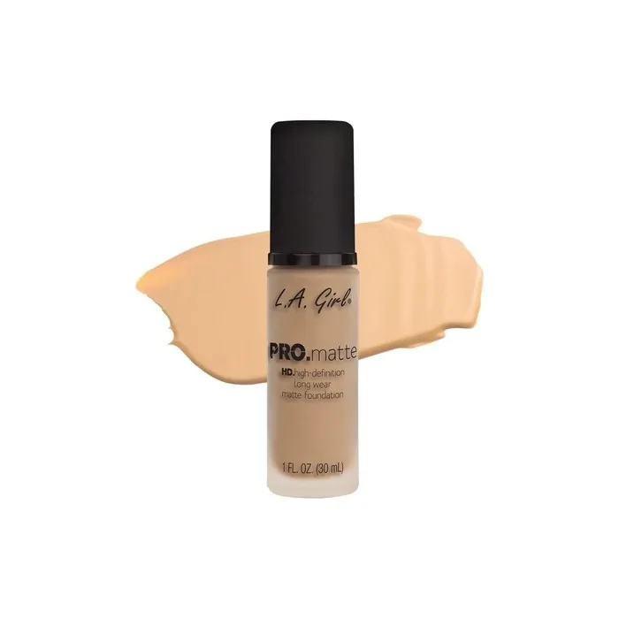 LA Girl PRO Matte HD High-Definition Long Wear Matte Foundation Bisque