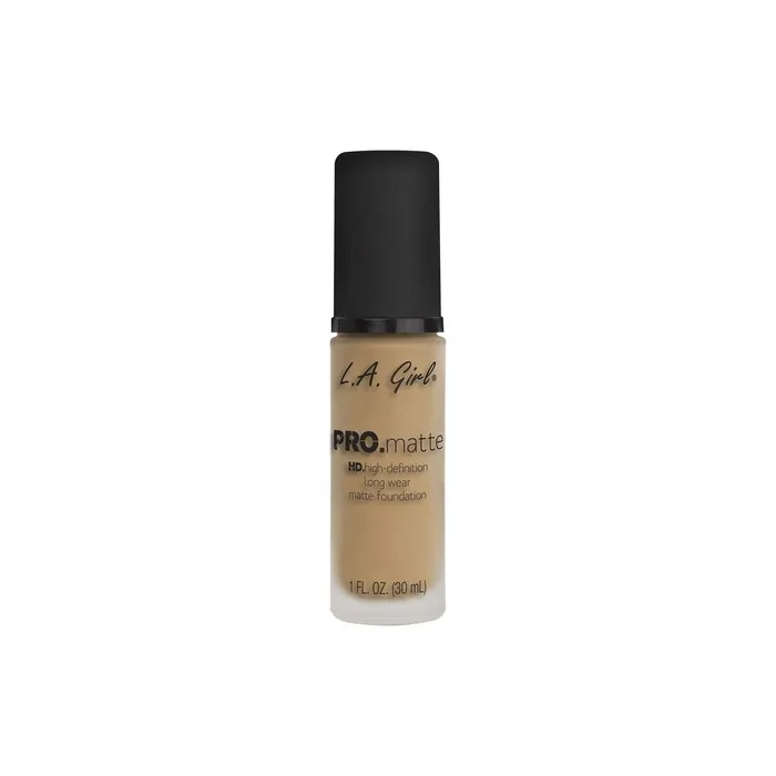 L.A. Girl Pro Matte HD Liquid Foundation Sandy Beige 30ml