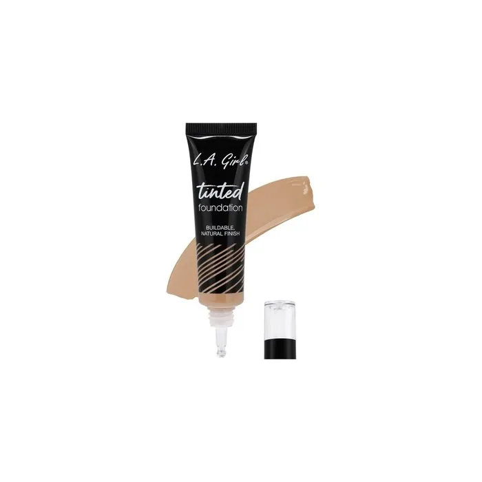 La Girl Tinted Foundation Warm Sand 1 Fl Oz 30 Ml