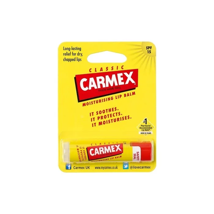 Carmex Classic Lip Balm Stick Spf 15 4.25g