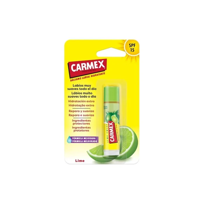 Carmex Lime Twist Moisturizing Lip Balm SPF15