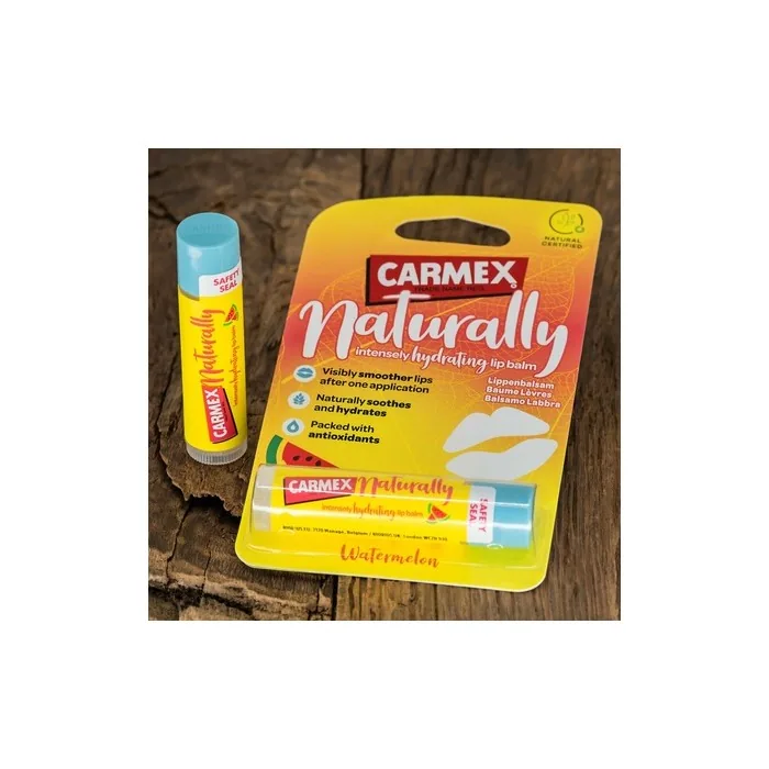 Carmex Naturally Watermelon Lip Balm 4.25g