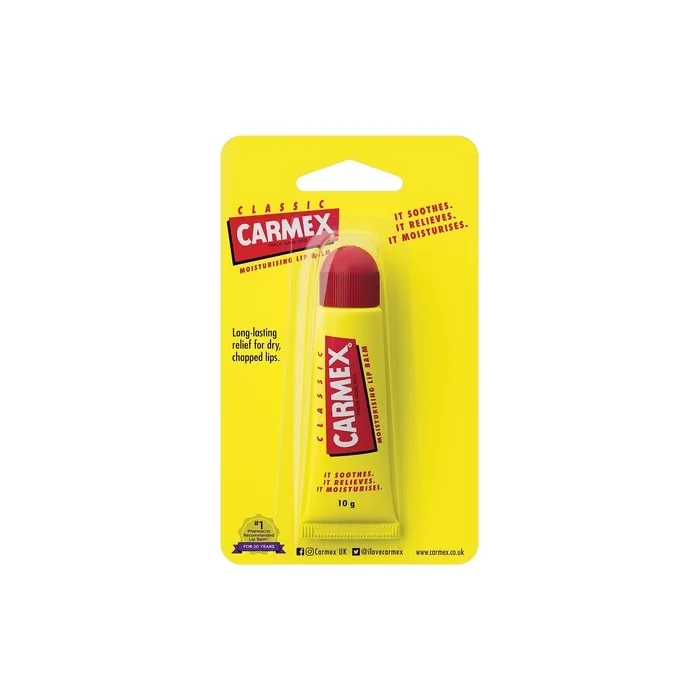 Carmex Classic Moisturizing Lip Balm Tube 10g