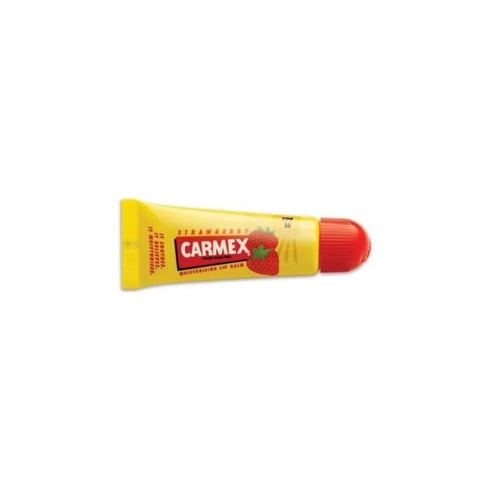 Carmex Strawberry Lip Balm in Tube 10g
