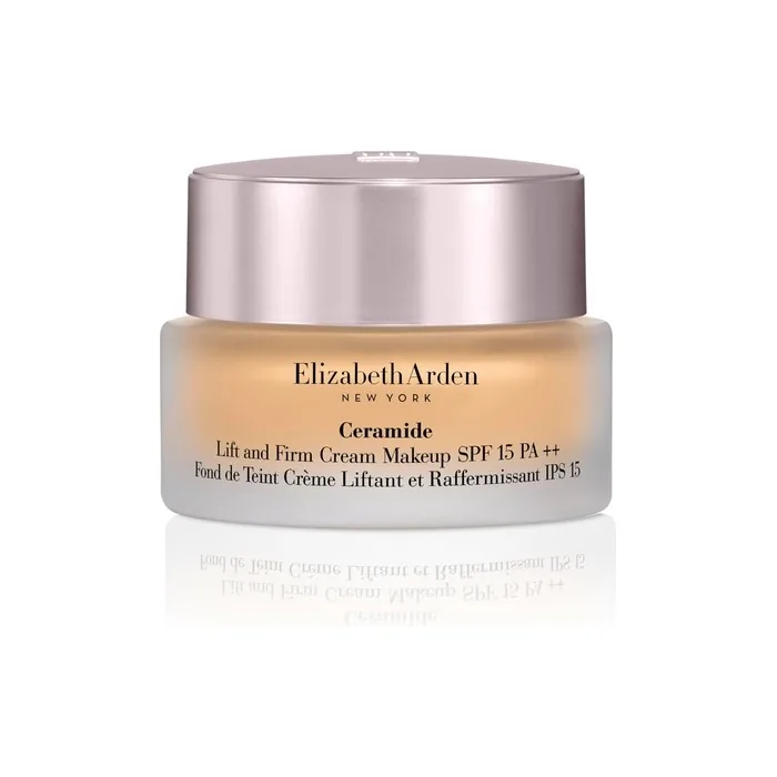 Elizabeth Arden Ceramide Lift and Firm Makeup SPF15 PA++ 30ml 340W Creamy Foundation Radiant Finish for Normal to Dry Skin