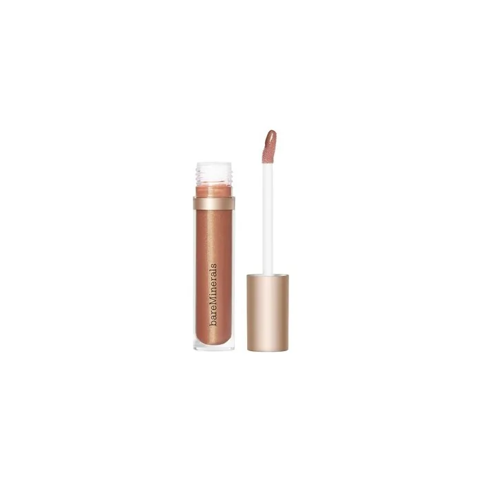 bareMinerals Mineralist Lip Gloss-Balm Hydrating Lip Gloss + Balm Hybrid Sheer Glossy Lip Balm No Stickiness Improves Lip Smoothness Vegan Full Size Warmth