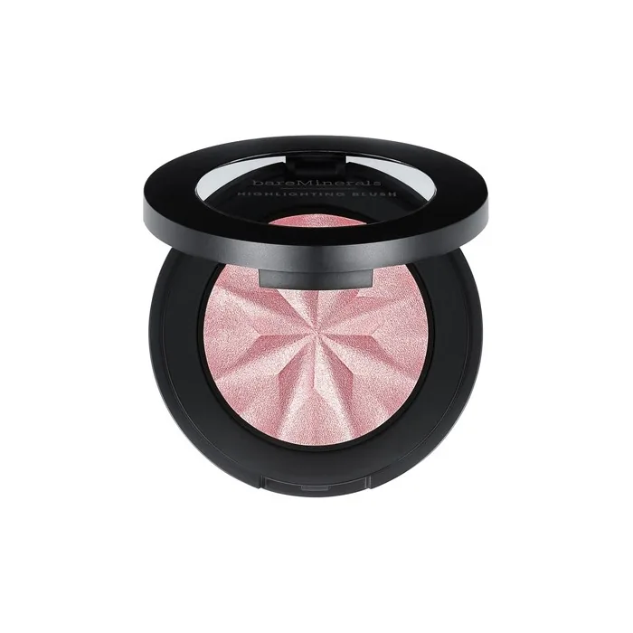 bareMinerals Gen Nude Highlighting Blush 2-in-1 Blush + Highlighter Hybrid Silky Blendable Makeup All-Day Wear Talc Free Vegan Rose Glow
