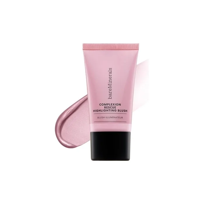 bareMinerals Complexion Rescue Highlighting Liquid Blush Vegan Rose Glow 0.5 Ounce