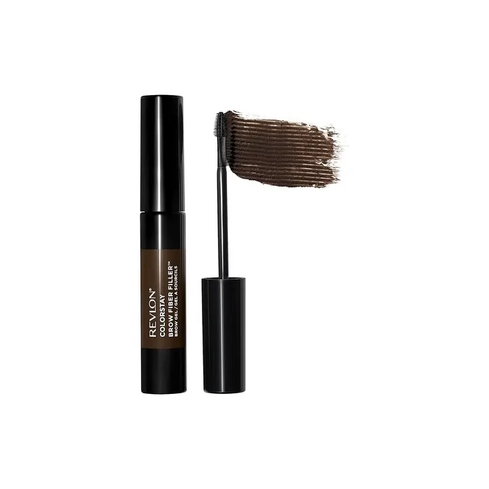 Revlon ColorStay Brow Fiber Filler Longwearing Volumising Waterproof Eyebrow Gel 305 Dark Brown 6.8ml