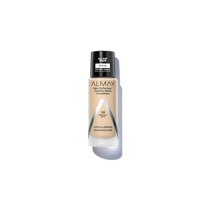 Almay Skin Perfecting Comfort Matte Foundation Hypoallergenic Cruelty Free