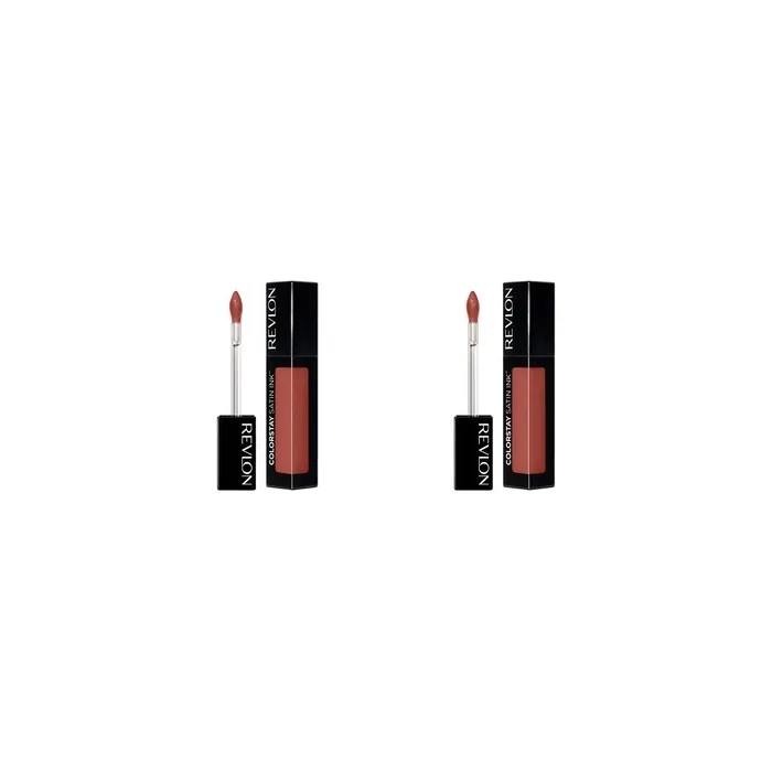 Revlon ColorStay Satin Ink Longwear Liquid Lipstick with Black Currant Seed Oil 006 Eyes on You 0.17 Fl Oz