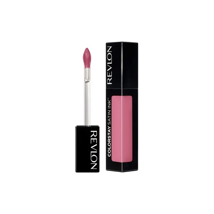 Revlon ColorStay Satin Ink Liquid Lipstick Longwear Rich Lip Colors with Black Currant Seed Oil 008 Mauvey Darling