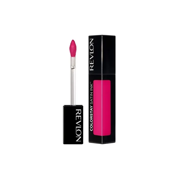 Revlon ColorStay Satin Ink Liquid Lipstick Longwear Rich Lip Colors with Black Currant Seed Oil 012 Seal the Deal