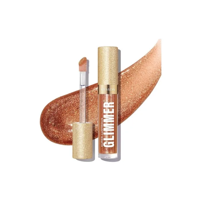 Revlon Super Lustrous Glimmer Gloss Hydrating & Plumping Lip Gloss with Plant Ingredients