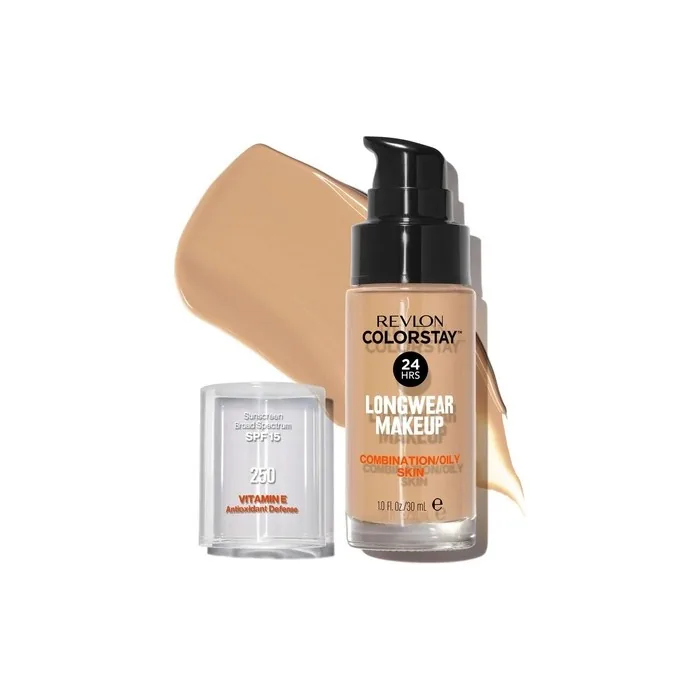 Revlon Colorstay Liquid Foundation Makeup for Combination/Oily Skin SPF 15