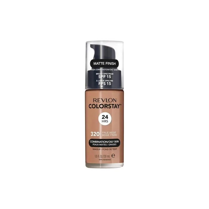 Revlon Colorstay Liquid Foundation Makeup for Combination/Oily Skin SPF 15