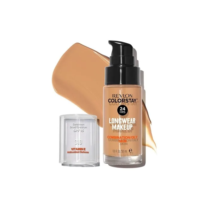 Revlon ColorStay Foundation for Oily/Combination Skin 310 Warm Golden SPF15 30ml